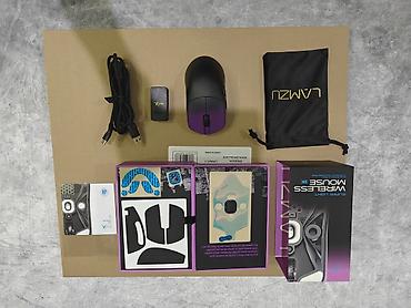 Компьютерные мышки: Продам игровую мышь в идеальном состоянии Lamzu Maya X в Purple Shadow — 1