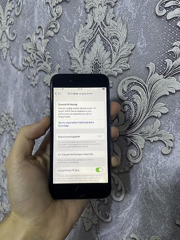 iphone s: IPhone 8, 64 GB, Qara, Barmaq izi, Simsiz şarj — 4