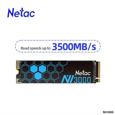 Усилители: Original + Qutusuyla Laptop/PC Üçün Netac NVME M.2 SSD Yaddaş 250GB