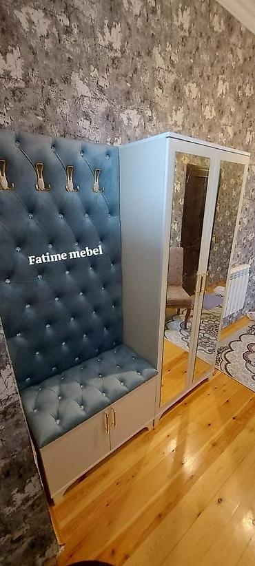 divar skaflari: Dəhliz üçün funksional giriş mebeli dəsti - Tərkib: çəkmə-dolablı — 1