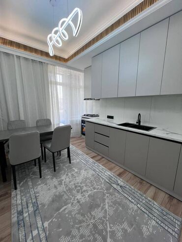 квартир кызыл аскер: 1 комната, 41 м², Элитка, 3 этаж, Дизайнерский ремонт