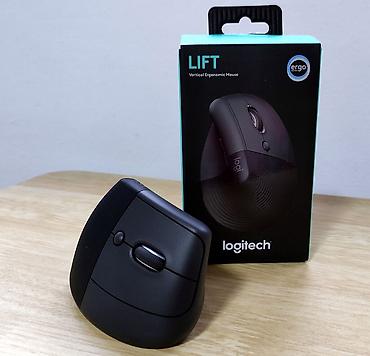 logitech g102 lightsync: Беспроводная вертикальная мышь Logitech Lift, graphite — 3