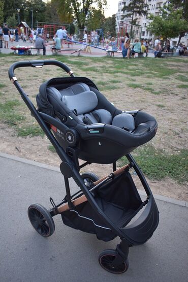 Kolica za bebe: Kolica za bebe BBO 3 u 1 – crna sa zlatnim detaljima - black gold — 2