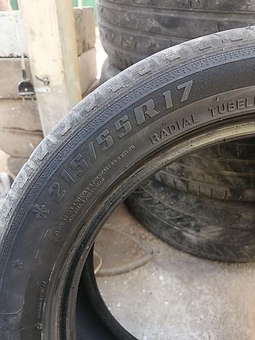 r bit: Шины 215 / 55 / R 17, Лето, Б/у, 1 шт, Легковые, Китай, RoadX — 2