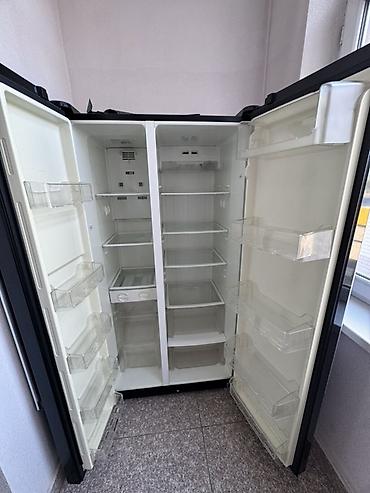Холодильники: Отдам даром (бесплатно) Холодильник Gorenje Side-by-Side, черный — 3