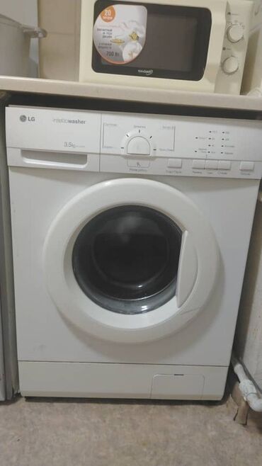 весы умные: Кир жуучу машина LG, Автомат, 5 кг чейин, Компакттуу