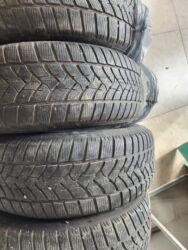 дом на калесах: Шины 225 / 65 / R 17, Зима, Б/у, Комплект, Внедорожные (АТ/МТ), Германия, Dunlop