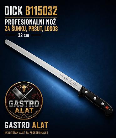 ogledala jisk: 🔪 DICK 8115032 Superior – Profesionalni nož za šunku, pršut i losos 32 — 1