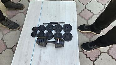 Гантели: Гантели производства Узбекистан 1кг 170сом разборные, веса от 3кг — 14