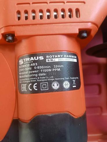 ugaone brusilice: 03. Straus Austria hilti bušilica 1100w - NOVO! ! U kutiji! ! Uz — 3
