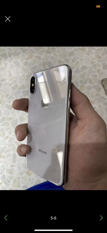 iphone 7 бишкек: IPhone Xs, Колдонулган, 64 ГБ, Ак, 78 %