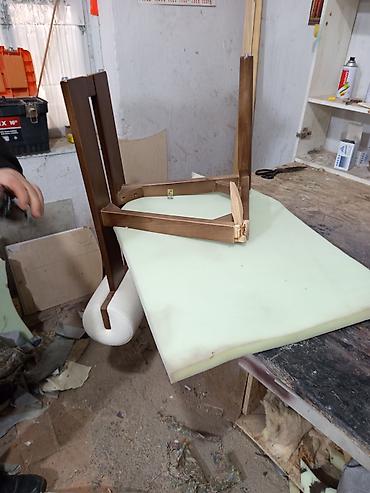 Ремонт, реставрация мебели: Ремонт перетяжка стульев, кресло, кушетки, кровати, диваны, ремонт — 7