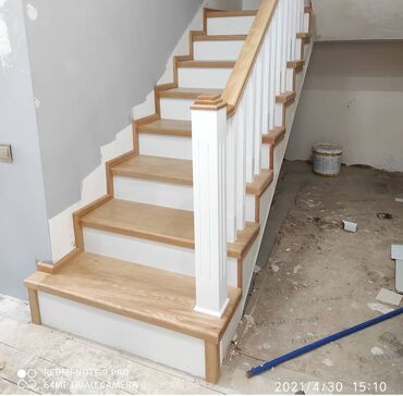 Pilləkən məhəccərləri: Yeni Pilləkən məhəccəri, Taxta, Rayonlara çatdırılma — 13