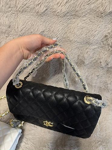 chanel mindjuse: Chanel çantalar, ikisi de yenidir, qara 40 azn balaca 35 azn, ikisini — 3