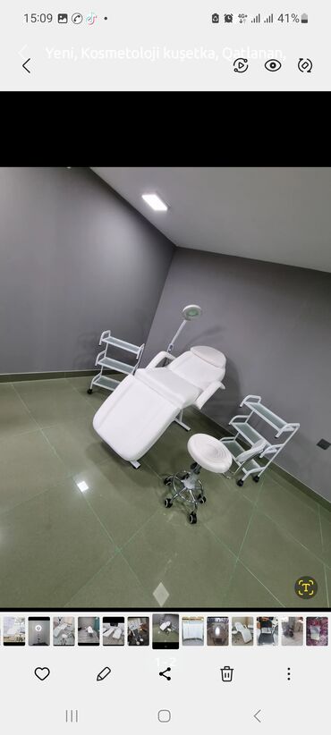 Kuşetkalar: Yeni, Masaj kuşetkası, Qatlanan, rəng - Ağ — 17