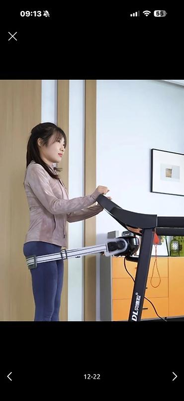 Беговые дорожки: Беговая дорожка BeDL GO RUNNING - Электрическая дорожка для дома с — 10