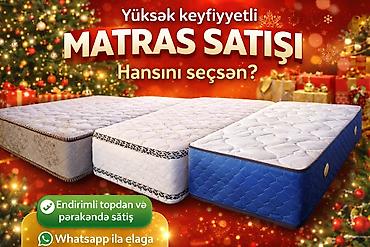 ortopedik döşəklər: Yeni, Ortopedik matras, İki nəfərlik — 5