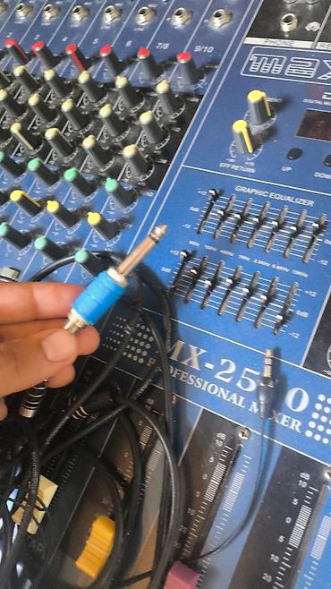 su alti ov: Səsgücləndirici və mikser seti – MEX MX-2510 Professional Mixer + MEX — 6