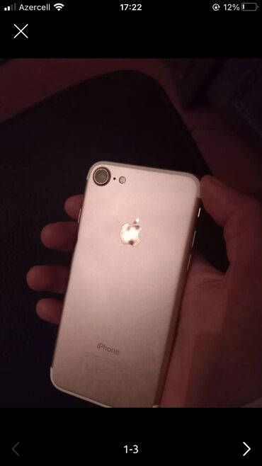 iphone 5s gold: IPhone 7, 32 ГБ, Розовый, Отпечаток пальца