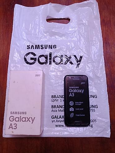 самсунг a3 2016: Samsung Galaxy A3 2017, Б/у, 16 ГБ, цвет - Черный, 2 SIM — 1