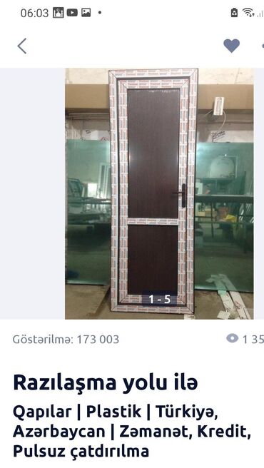 Plastik qapılar: Plastik Hamam Qapıları Karidor tərəfi MƏBƏL — 11