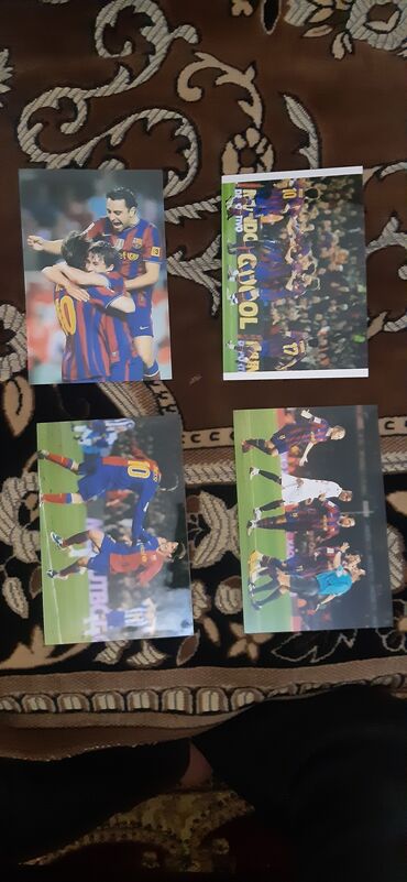Digər kitablar və jurnallar: Barselona futbol şəkilləri.405 ədəddir — 9