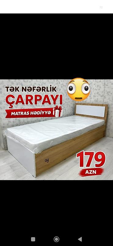 top baza: Tək nəfərlik çarpayı – sadə və funksional dizayn. Xüsusiyyətlər: - — 1