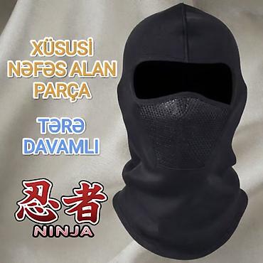 Kişi geyimləri: Balaklava, Yeni, rəng - Qara, One size — 1