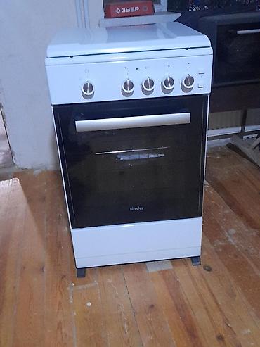 Qarışıq sobası Ayrıca dayanan, 4 gözlü, Yeni
