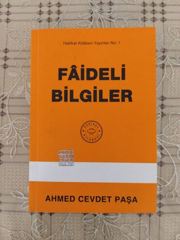 abituriyent jurnali qiymeti: "Faideli bilgiler" Ahmed Cevdet Paşa. Kitab ideal vəziyyətdədir