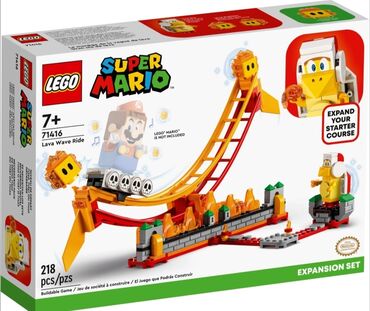 super zerkalo: Lego Super Mario 👲71416Поездка на волне лавы🟧 рекомендованный