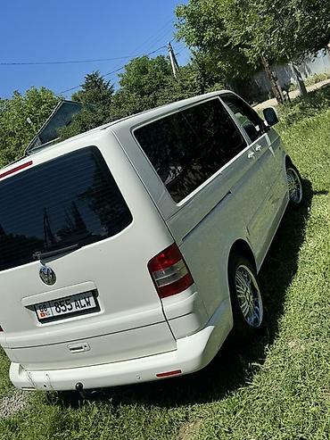 два авто: Volkswagen Multivan: 2004 г., 2.5 л, Механика, Дизель, Минивэн — 6