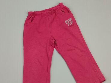 spodnie dresowe rozowe: Spodnie dresowe, 2-3 lat, 92/98, stan - Zadowalający