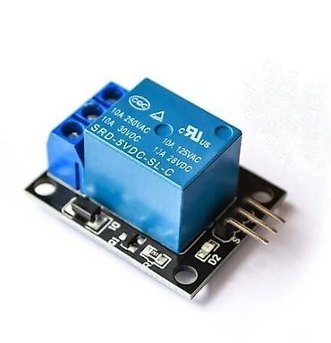 Təkli 5V Rele Kartı (1 Way 5V Relay Module) - Giriş gərginliyi: 5 V