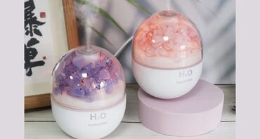 ev ucun kondisioner: H2O Humidifier – dekorativ mini hava nəmləndirici - Sferik dizayn