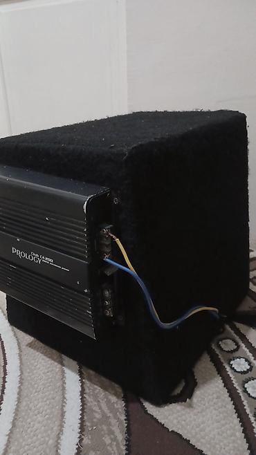 xaladelnik ucuz: Avtomobil üçün subwoofer + gücləndirici komplekti - Qapalı tip — 3