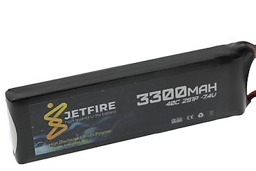 batareyanı: JetFire 7.4V 3300mAh 40C Li‑Po 2S batareya Yüksək keyfiyyətli A sinif — 3
