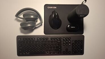 Tastature: CANYON set periferija: 1. tastatura BK-10, scissor switch — 10