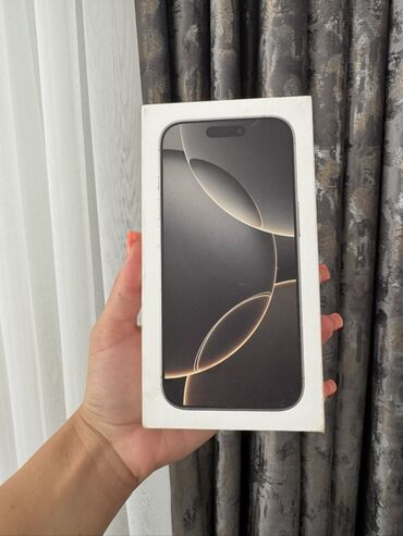 soyuducu satıram: IPhone 16 Pro, 256 GB, Natural Titanium