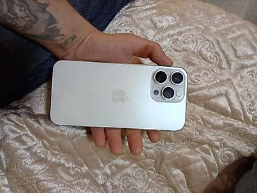 14 pro max 1tb: IPhone 15 Pro Max, 1 TB, Ağ, Face ID — 1