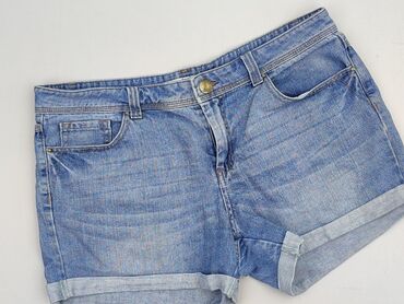 krótkie kolarki pod sukienkę: Denim, Shorts for women, size XL (EU 42)