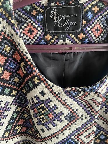 zara 38: Пальто, Кокон, Осень-весна, По колено, 2XL — 3