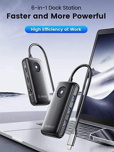 notebook bluetooth: 🔌 ORICO PDD11-6PR 6-in-1 USB Hub – Güclü və Çoxfunksiyalı Həll! 💼 Ofis — 2