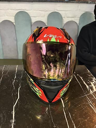 bot kar: Vega tamüzlü motosiklet dəbilqəsi - Model: Vega full-face - Vizor — 2