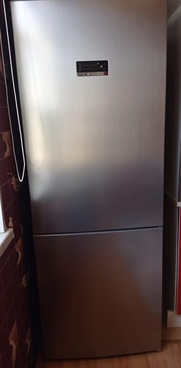 manqal satisi: Б/у 2 двери Bosch Холодильник Продажа, цвет - Серый