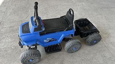 🚜 Детский электромобиль с прицепом продаётся! 🔹 Работает от