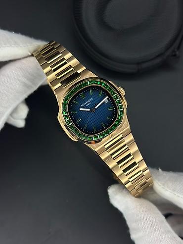 das sekilleri: Yeni, Qol saatı, Patek Phillipe, rəng - Qızılı — 3