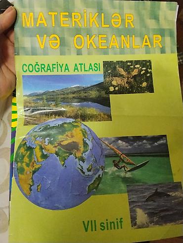 Cografiya xeritesi satilir 25manata 7 sinif
