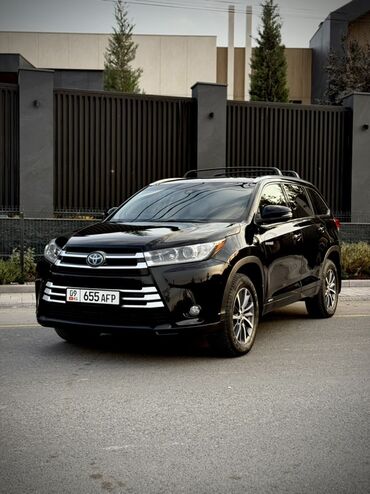 авто в рассрочку выкуп: Toyota Highlander: 2018 г., 3.5 л, Вариатор, Гибрид, Кроссовер