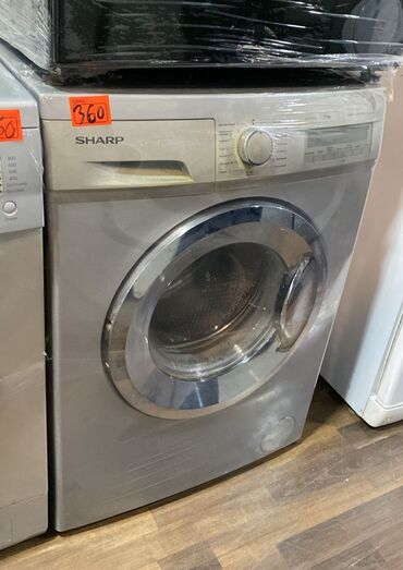 soyuducu maşın: Paltaryuyan maşın Sharp, 6 kq, İşlənmiş, Avtomat